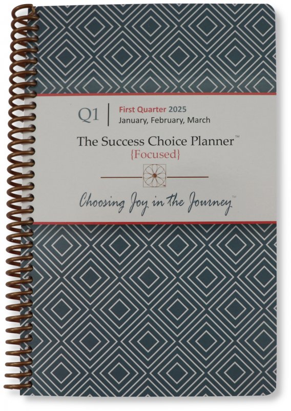 1st Quarter 2025 - Spiral Bound Planner - SHIPPING INCL.