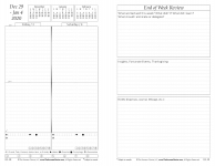 1st Quarter 2025 - Spiral Bound Planner - SHIPPING INCL.