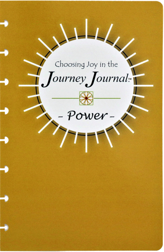 Choosing Joy in the Journey Journal -Power- DISC-punched - Click Image to Close